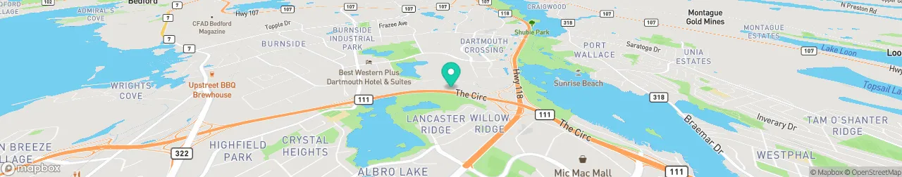 borne de recharge sur la carte