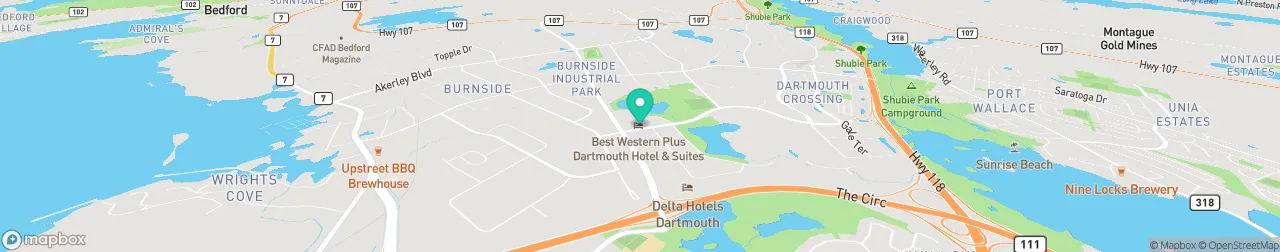 ev charging station on the map