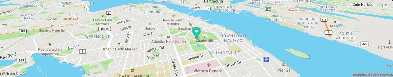 borne de recharge sur la carte