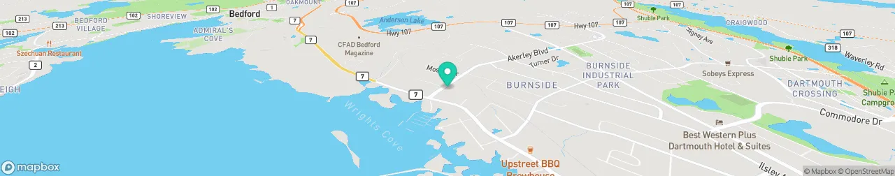 ev charging station on the map