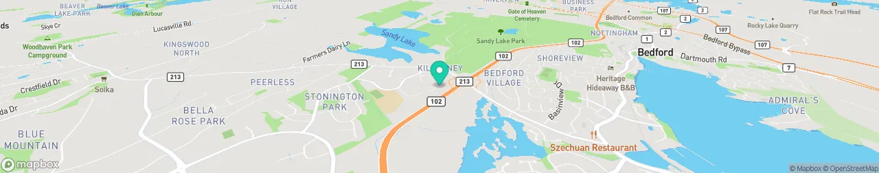 ev charging station on the map