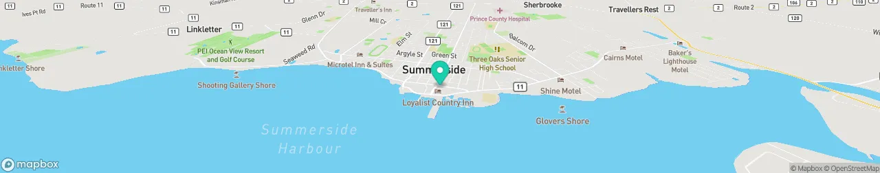 borne de recharge sur la carte