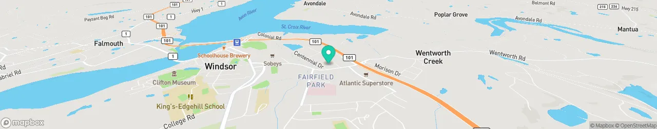 borne de recharge sur la carte