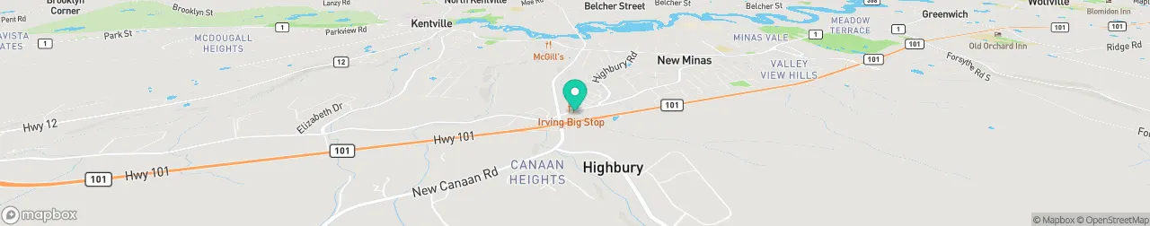 ev charging station on the map