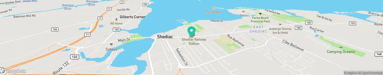 borne de recharge sur la carte