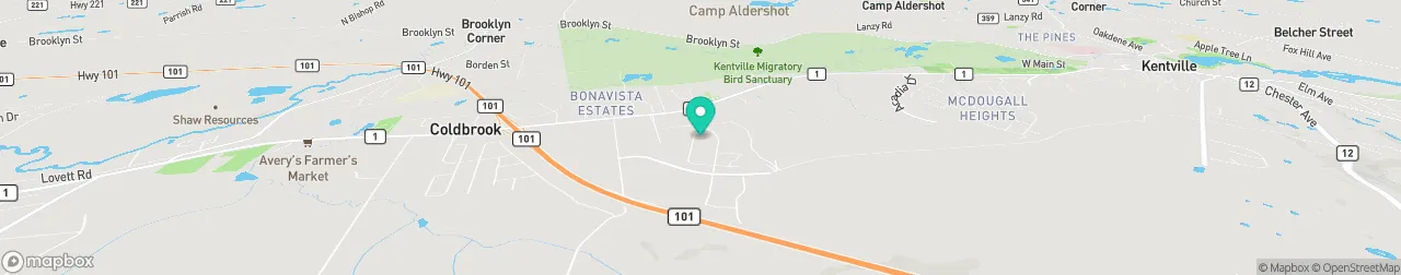 ev charging station on the map