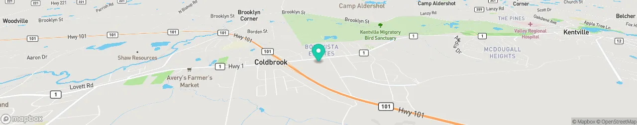 ev charging station on the map