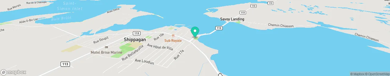 ev charging station on the map