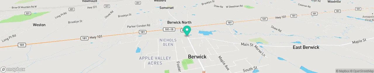 ev charging station on the map