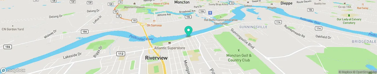 borne de recharge sur la carte