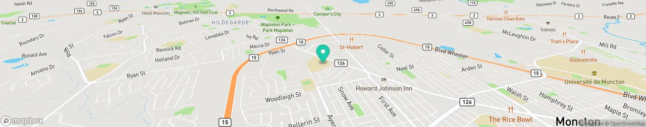 borne de recharge sur la carte