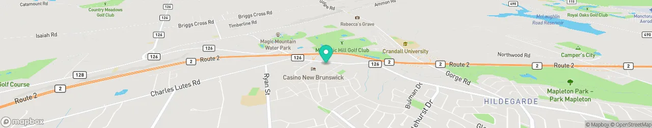 borne de recharge sur la carte