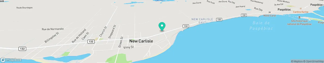 borne de recharge sur la carte