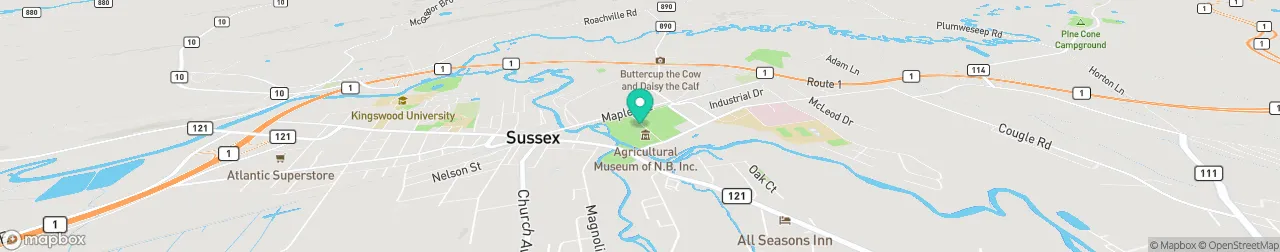 borne de recharge sur la carte