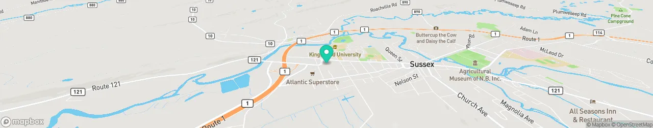 borne de recharge sur la carte