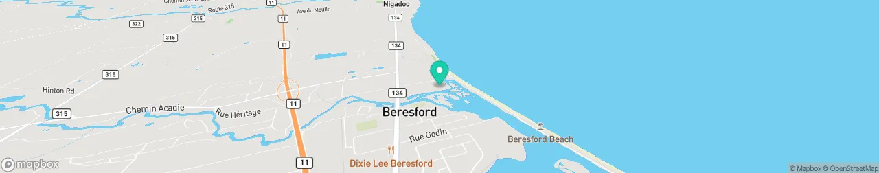 borne de recharge sur la carte