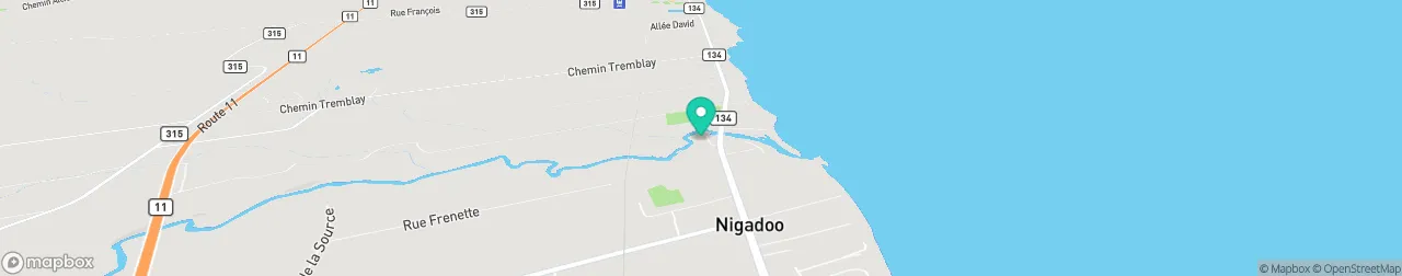 borne de recharge sur la carte