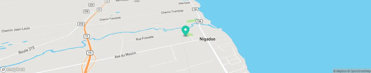 borne de recharge sur la carte