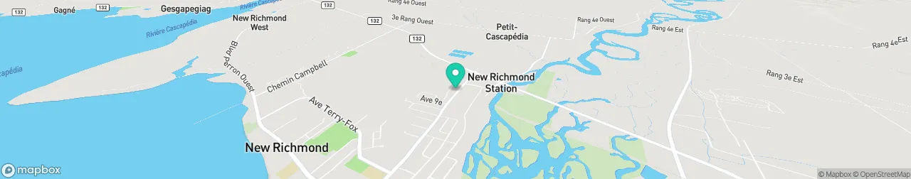 borne de recharge sur la carte