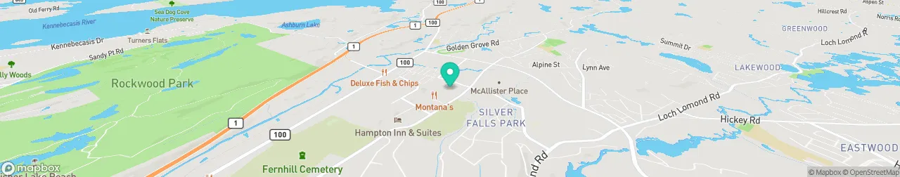 borne de recharge sur la carte