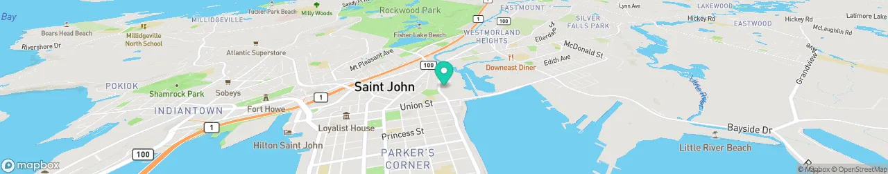 borne de recharge sur la carte