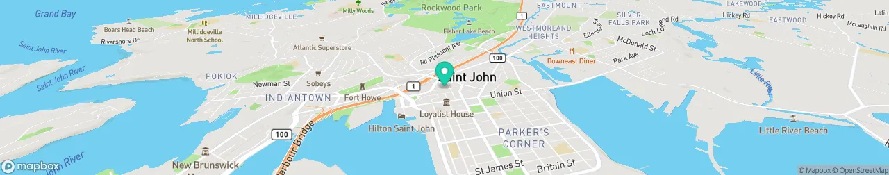 borne de recharge sur la carte