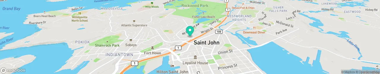 ev charging station on the map