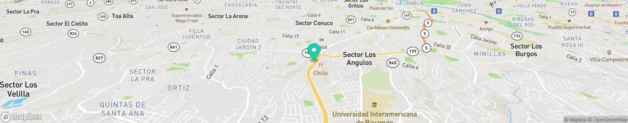 borne de recharge sur la carte