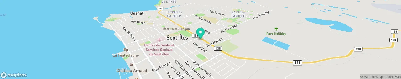 borne de recharge sur la carte