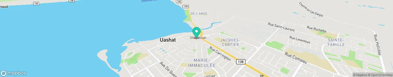 borne de recharge sur la carte