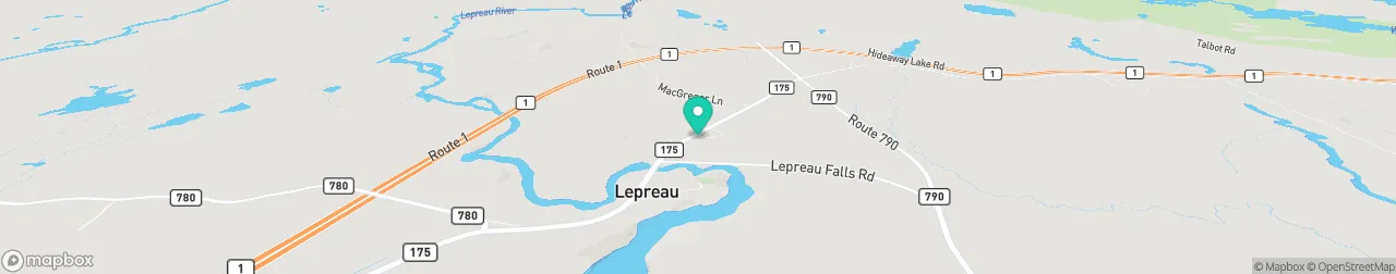 borne de recharge sur la carte