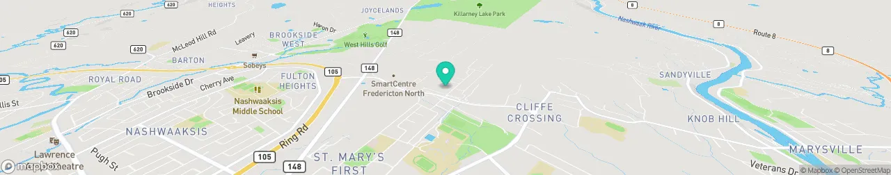 borne de recharge sur la carte