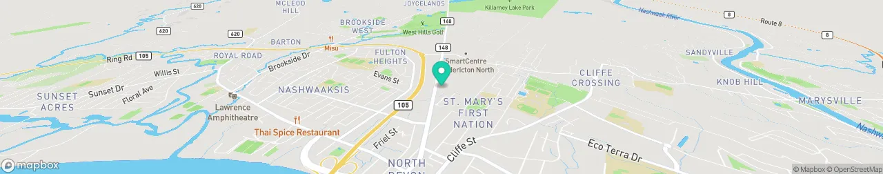 borne de recharge sur la carte