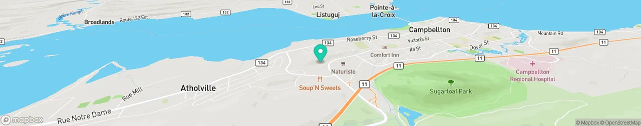 borne de recharge sur la carte