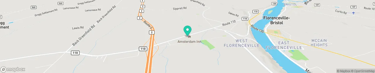 borne de recharge sur la carte