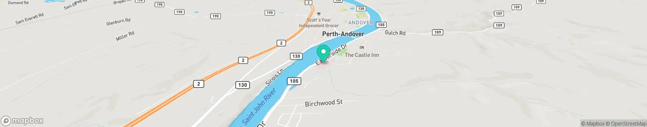 borne de recharge sur la carte