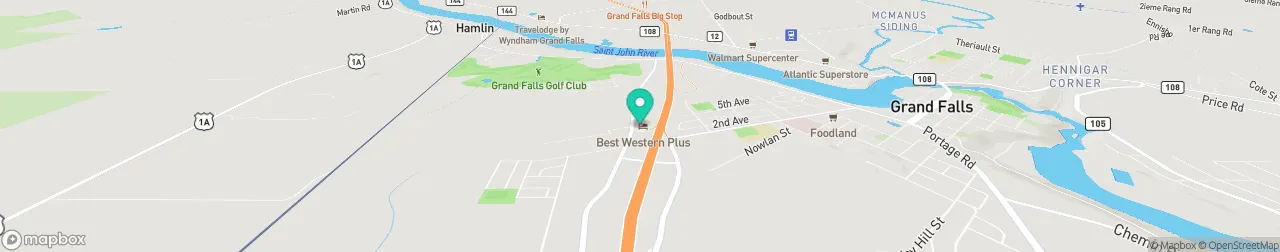 borne de recharge sur la carte