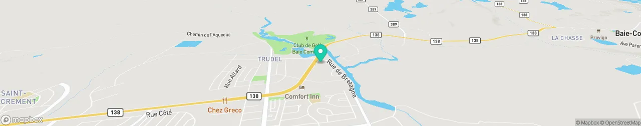 borne de recharge sur la carte