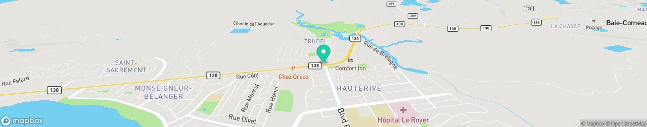 ev charging station on the map