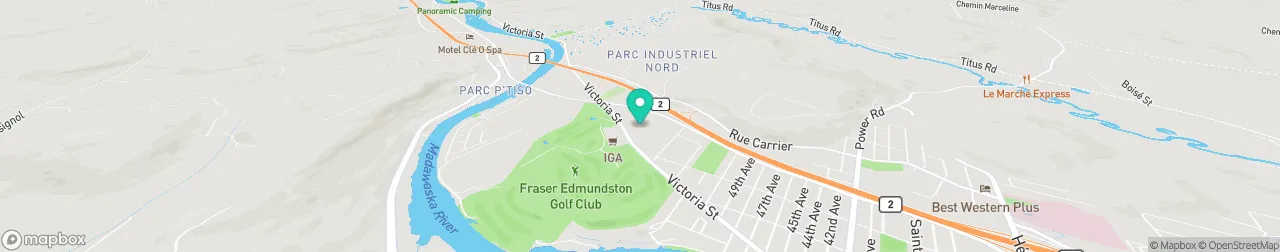 borne de recharge sur la carte