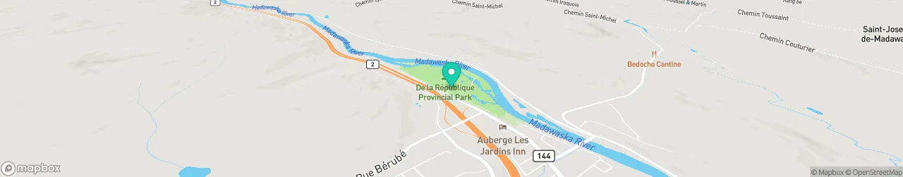 borne de recharge sur la carte