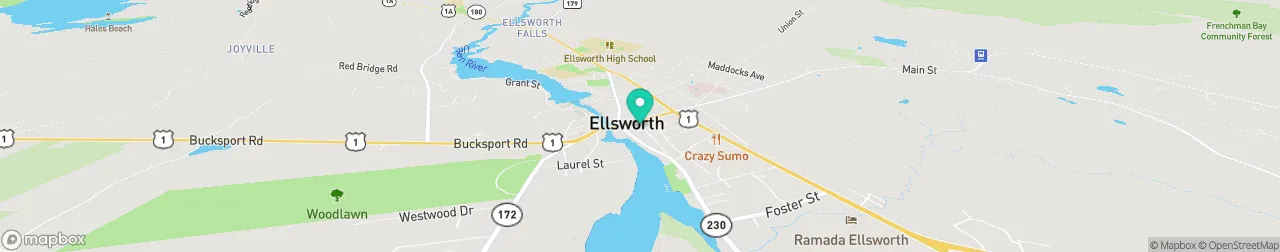 ev charging station on the map