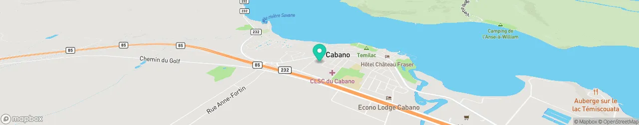 borne de recharge sur la carte