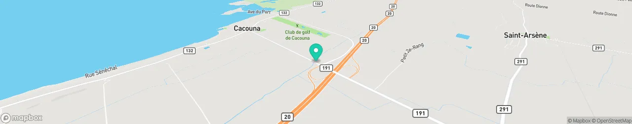 borne de recharge sur la carte