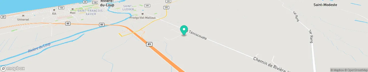 borne de recharge sur la carte