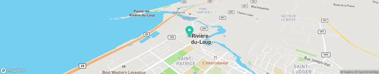 borne de recharge sur la carte