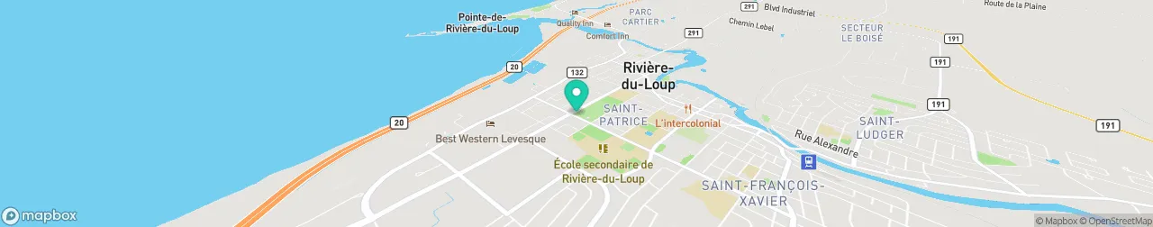 borne de recharge sur la carte