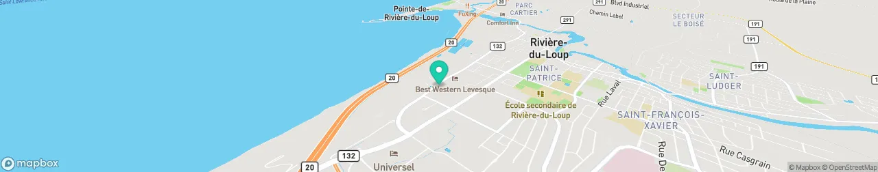 borne de recharge sur la carte