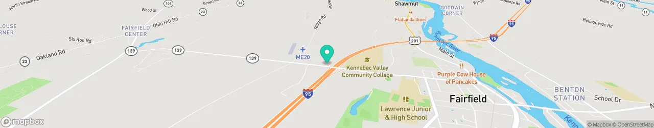 ev charging station on the map