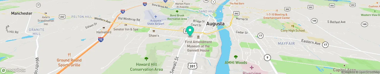 borne de recharge sur la carte